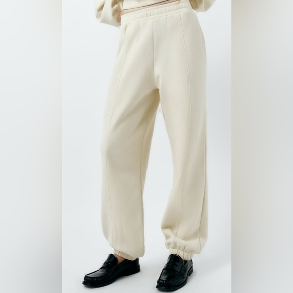 Zara plush jogging pants 6050/310 - Picture 2 of 3